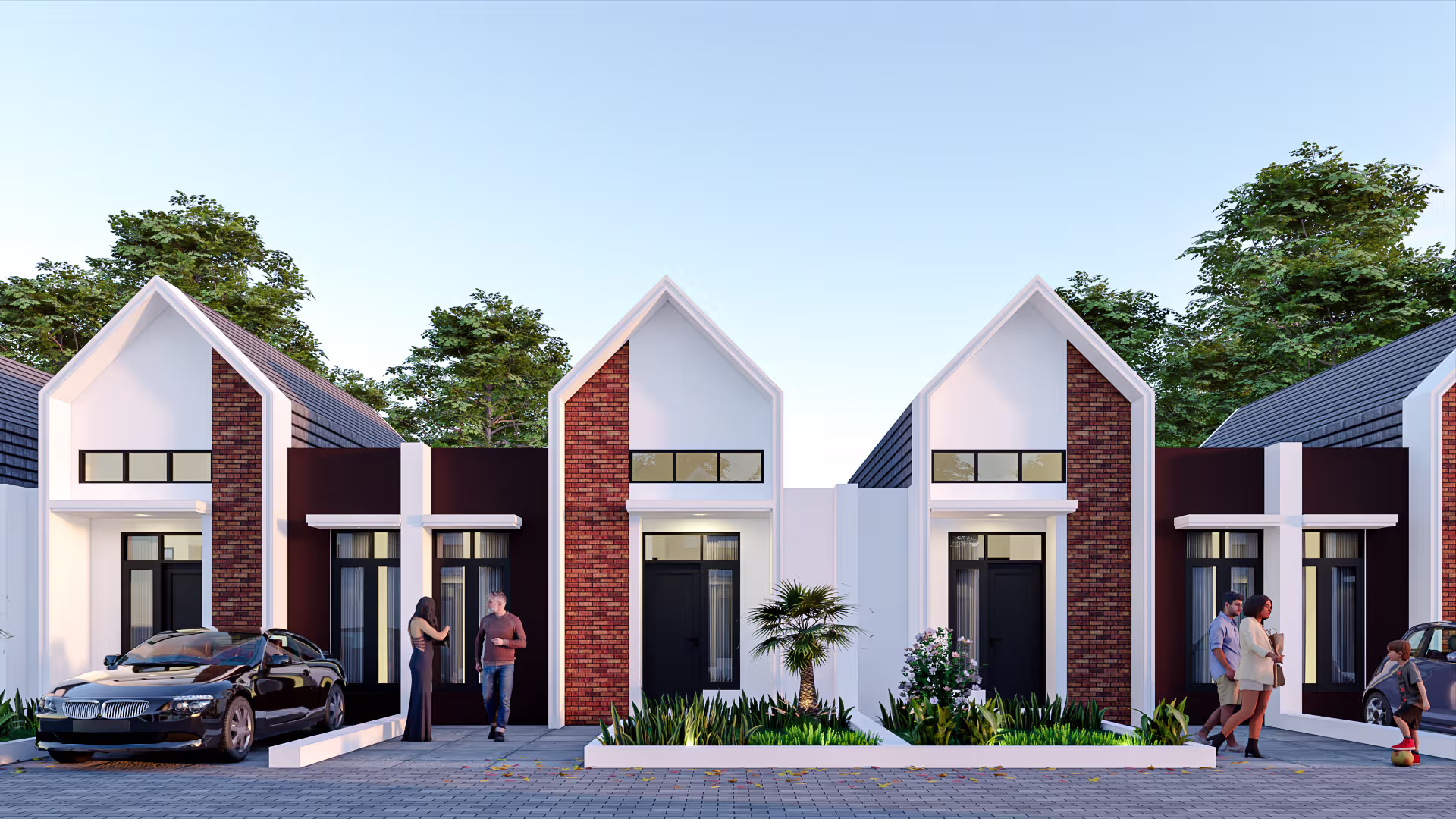 Modern luxury home pool